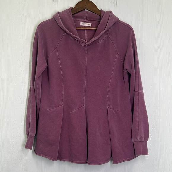 Anthropologie - Pilcro And The Letter Press Flynn Rose Pink Lightweight Hoodie M - Picture 9 of 15